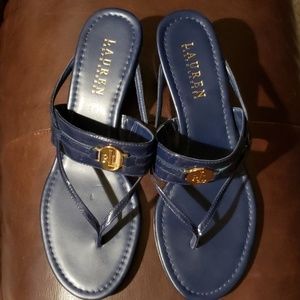 Lauren Ralph Lauren Navy sandal